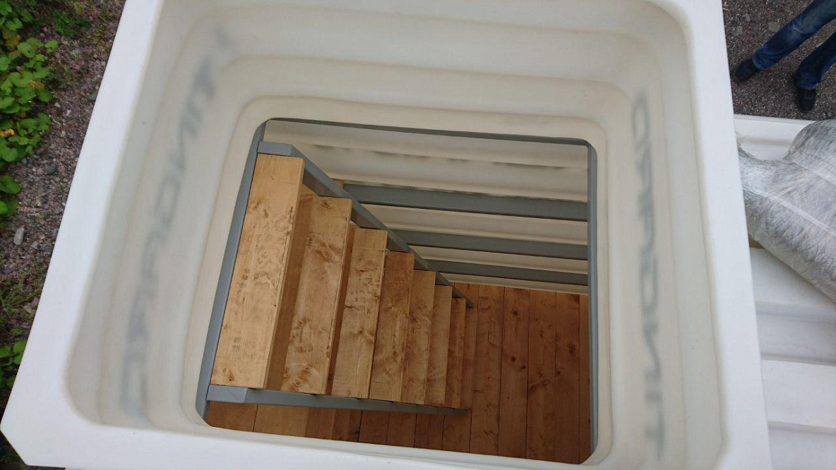 «Тингард 1900» - пластиковый бесшовный погреб